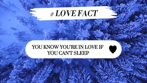 Do you know this love fact?