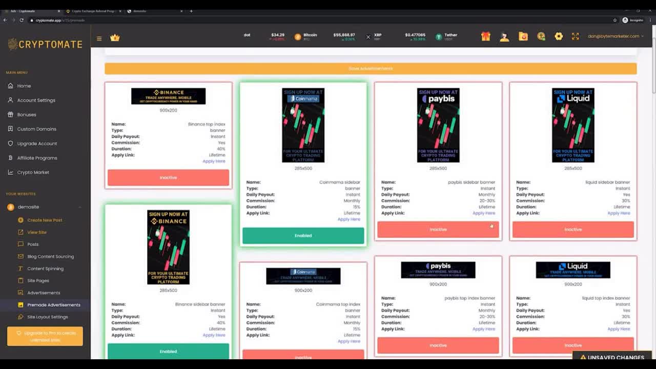 Cryptomate...best crypto currency website ever!!! link in bio