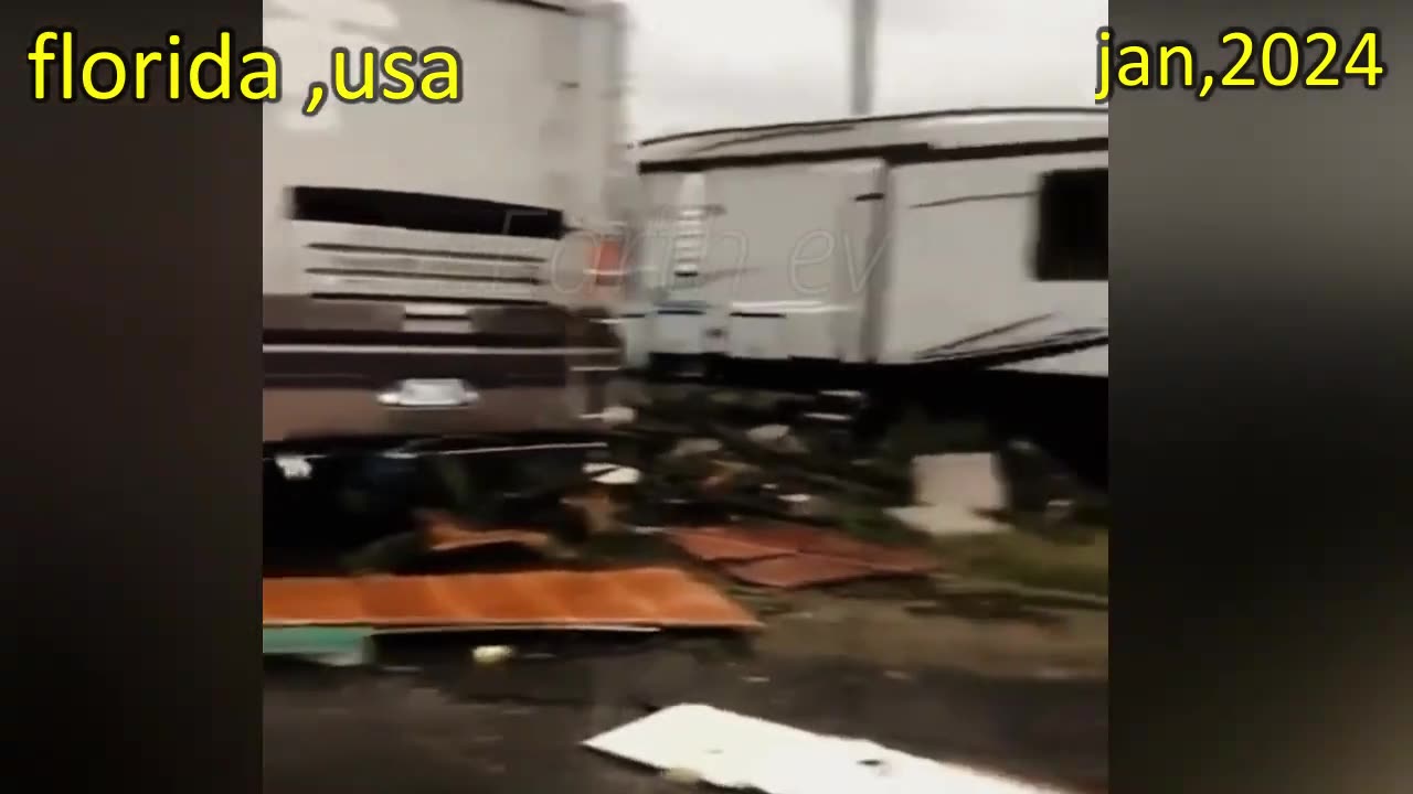 ***Florida Now ! Massive tornado destroys houses in Panama City Beach ,Florida USA.***