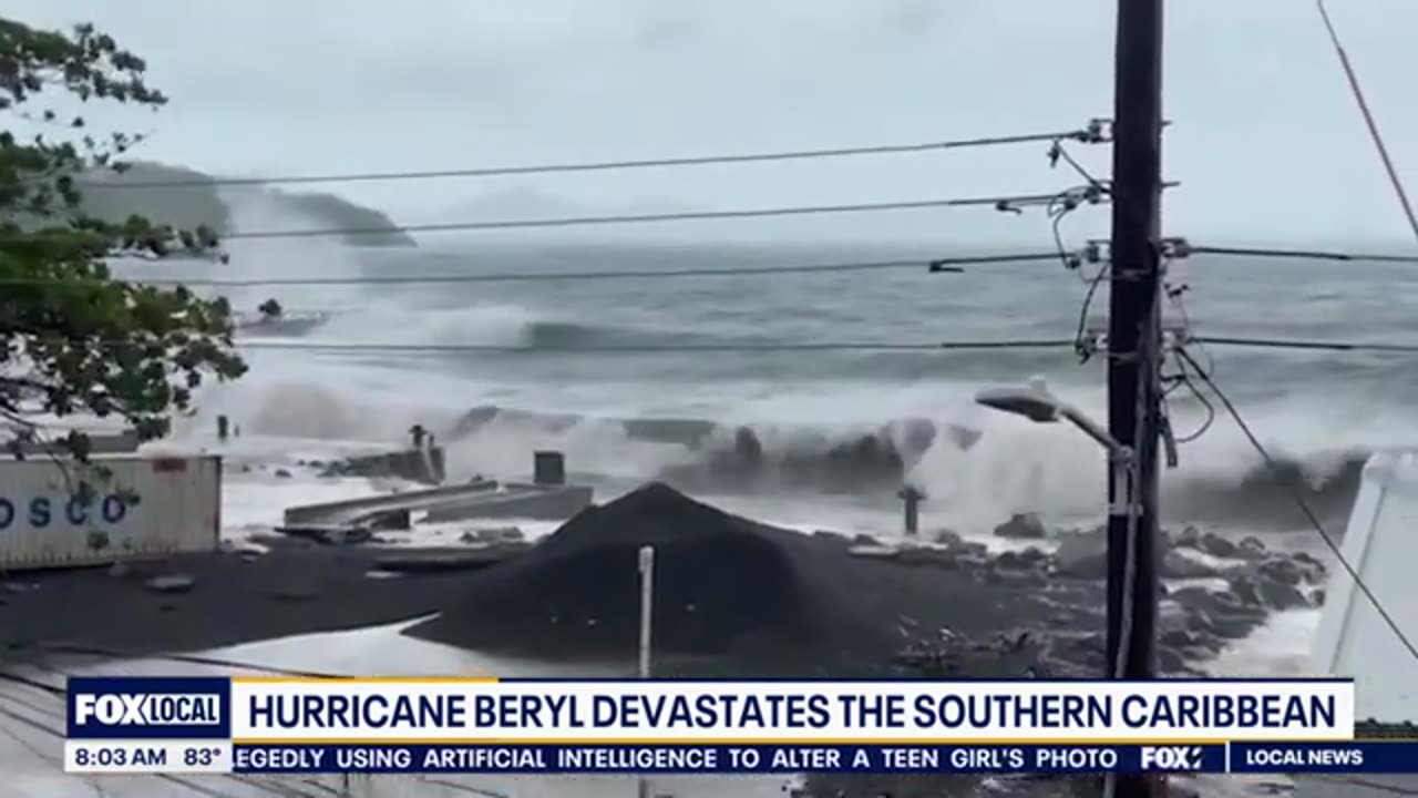 Hurricane Beryl devastates the Southern Caribbean