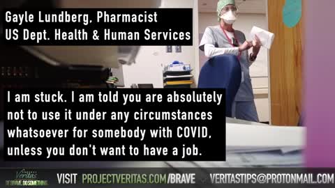 PART 1: Project Veritas - Federal Govt HHS Whistleblower Goes Public With Secret Recordings "Vaccine is Full of Sh*t"