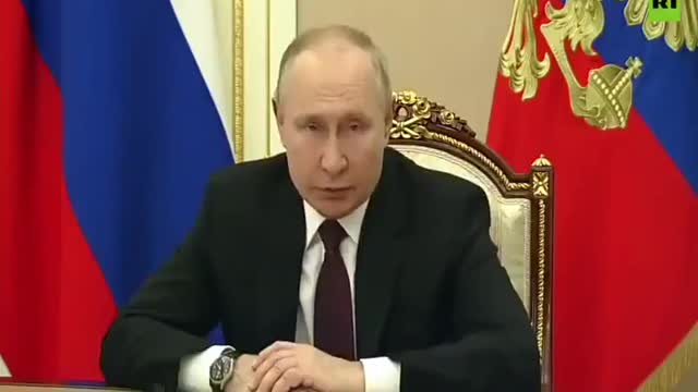 Putin Makes A Speech About the "Reality" of What's Happening in Ukraine