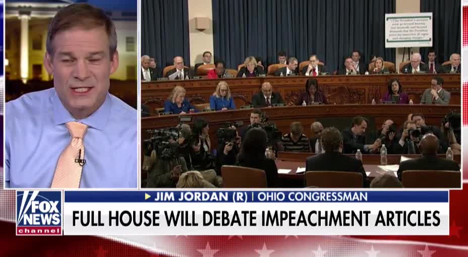 Rep. Jordan Shreds Democrats After Voting To Approve Impeachment