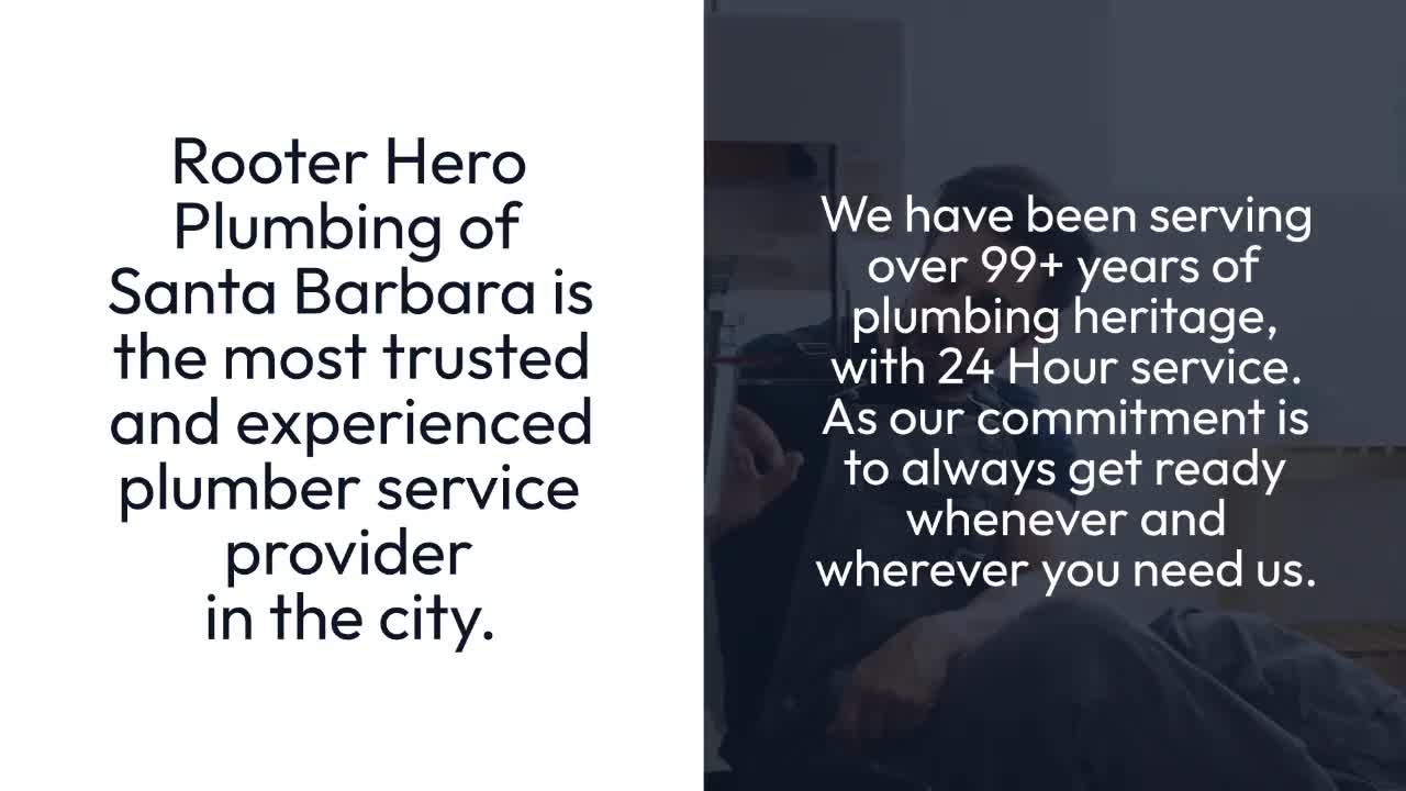 Get An Emergency Plumber Service In Santa Barbara