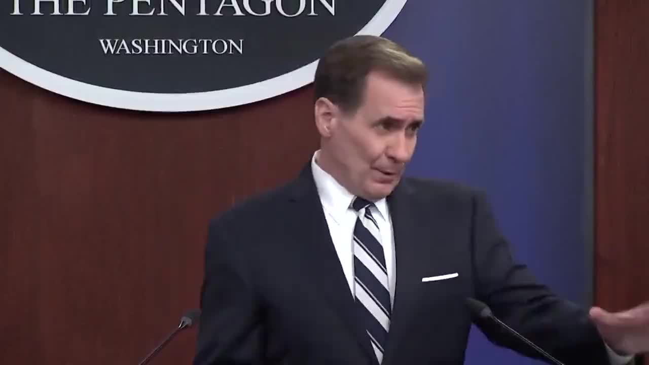 John Kirby on Ukraine and the United States were developing bio-weapons