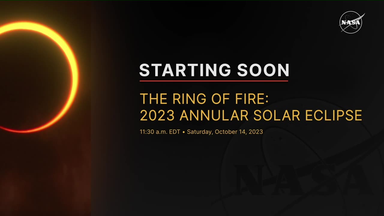 The Ring of Fire_ 2023 Annular Solar Eclipse (Official NASA Broadcast)