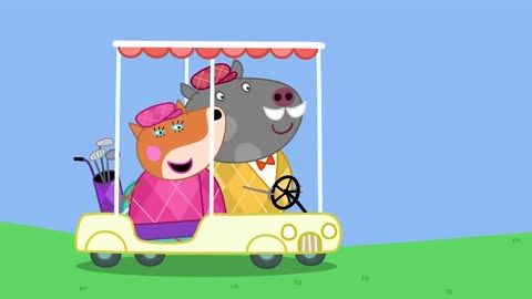 Peppa Pig _ Playing Golf