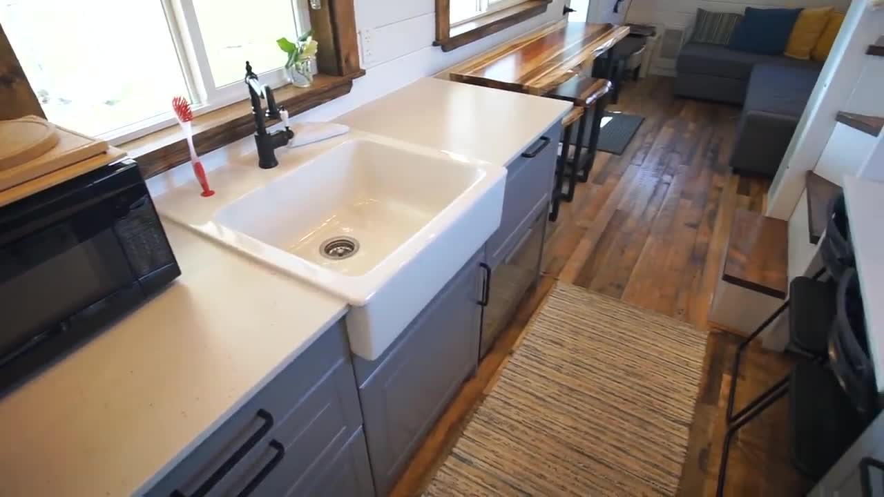 Big Beautiful Tiny HOUSE with awesome & Modern Design - Complete Tour