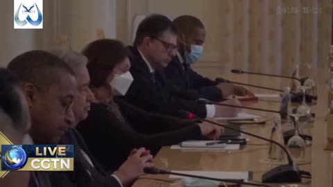 UN Chief Guterres meets Russian FM Lavrov in Moscow