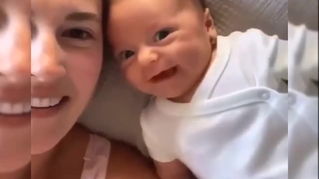 Cute baby beautiful smile 😊😍, Funny Baby Video, Baby Video, Baby