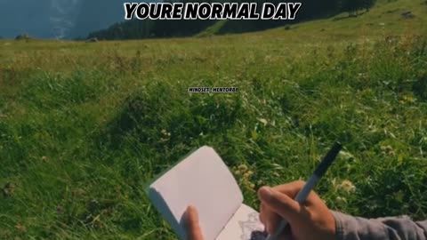 You're normal day is someones dream