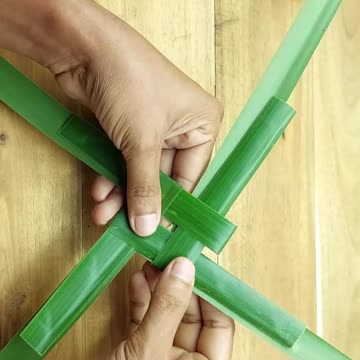 Coconut leaf crafts idea || Very unique craft craft with real leaves #craft #shorts #reels #coconut