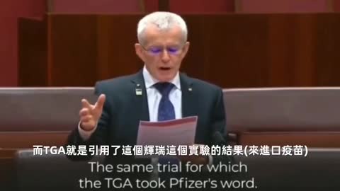 瑪律科姆·羅伯茨（MALCOLM ROBERTS）在COVID問題調查後在參議院投下重磅炸彈