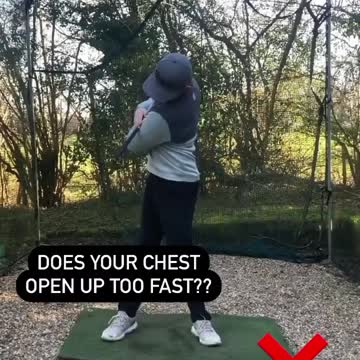 golf swing over the top