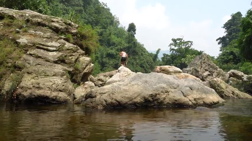 Catch Fish For Food Survival Alone in the Forest