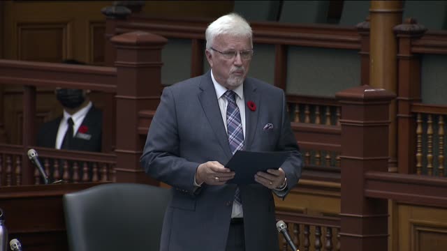 MPP Nicholls questions Minister of Health re NO Two Tier Society