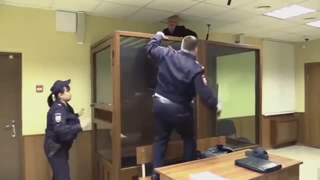 Escape attempt. This is Russia "baby"