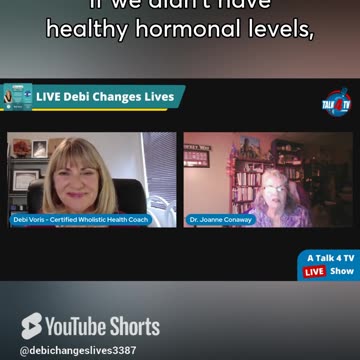 𝗖𝗹𝗶𝗽 𝗳𝗿𝗼𝗺 "𝘿𝙚𝙗𝙞 𝘾𝙝𝙖𝙣𝙜𝙞𝙣𝙜 𝙇𝙞𝙫𝙚𝙨"-𝗗𝗿. 𝗖𝗼𝗻𝗮𝘄𝗮𝘆 𝘀𝗵𝗮𝗿𝗲𝗱 𝗵𝗼𝗿𝗺𝗼𝗻𝗮𝗹 𝗵𝗮𝗿𝗺𝗼𝗻𝘆