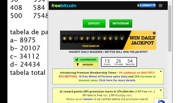 tabela de estrategias do bitcoin