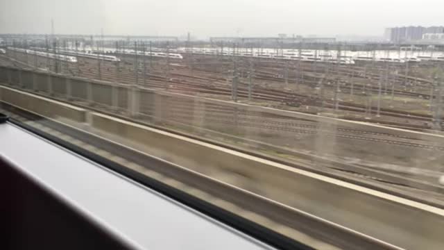 China high speed train station