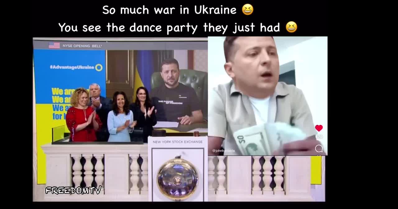 Ukraine partying