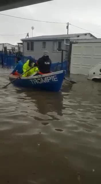 Flooding in Struisbaai