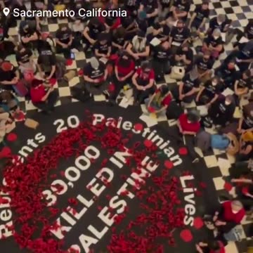 🚨BREAKING: Pro-Palestine Protesters Occupy and Shut Down California State Capitol Sacramento