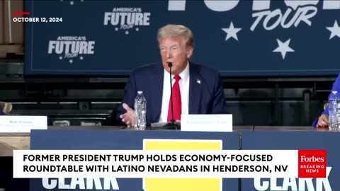 'She Doesn't Know What The Hell She's Doing'- Trump Lambasts Harris At Latino Voter Event In Nevada