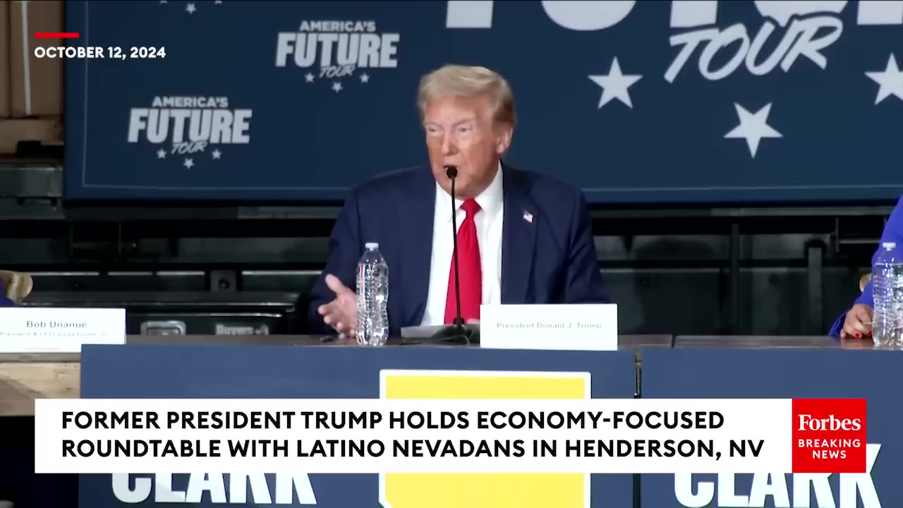 'She Doesn't Know What The Hell She's Doing'- Trump Lambasts Harris At Latino Voter Event In Nevada
