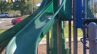 Cheesing on the Slide