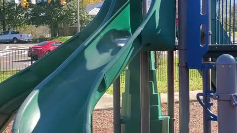 Cheesing on the Slide