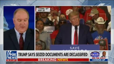 NEW, Trump's Office Statement: Documents Seized Were Declassified