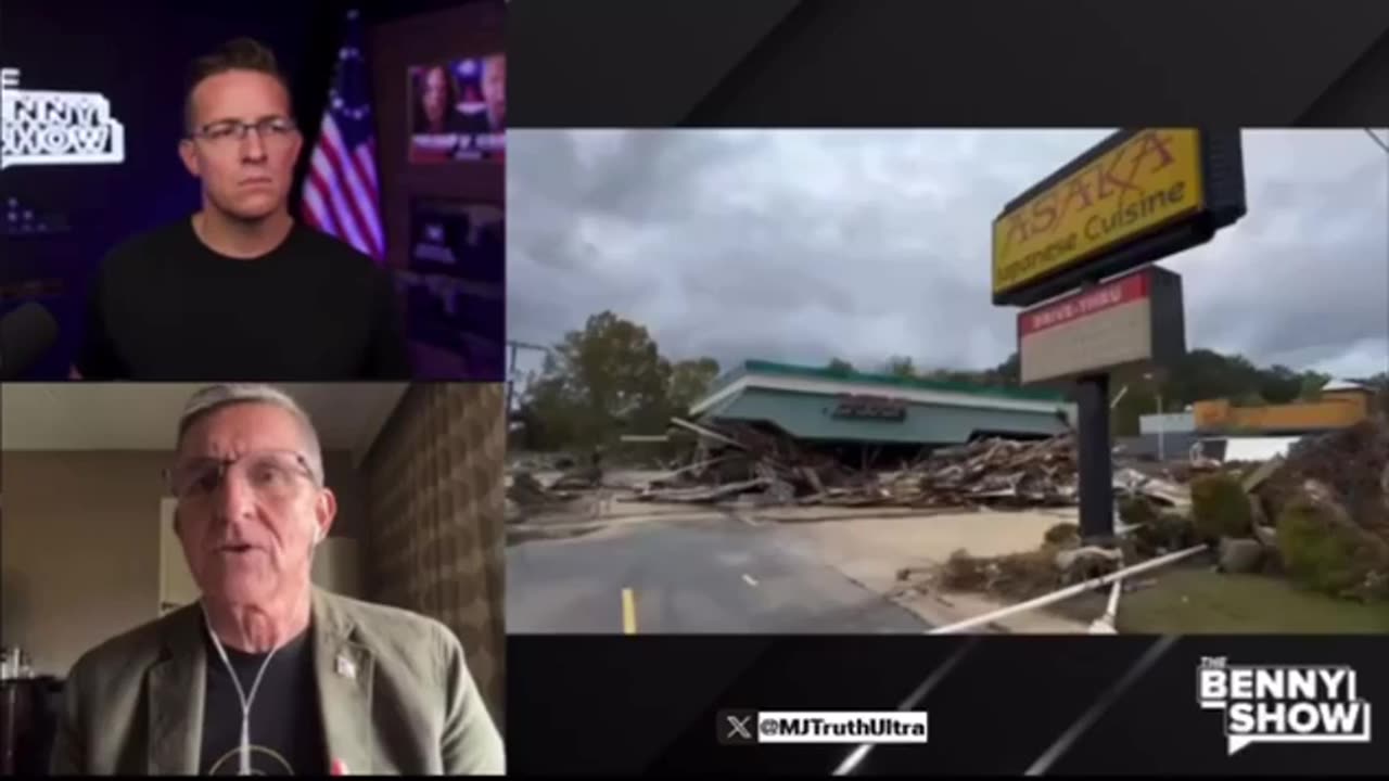 General Flynn says over 1,000 have died in NC alone from Hurricane Helene Alone