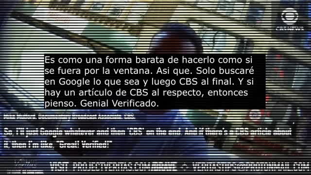 PV exhibe fraude de verificadores de hechos CBS