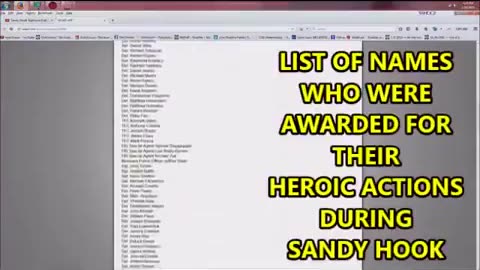 Sandy Hook “Hero’s List” Matches Last Names of Lottery Winners