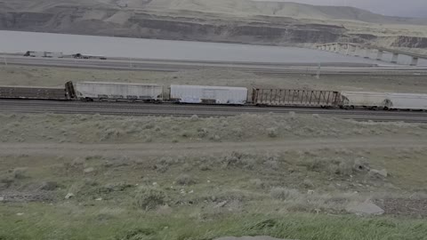 Experience high winds at truck stop