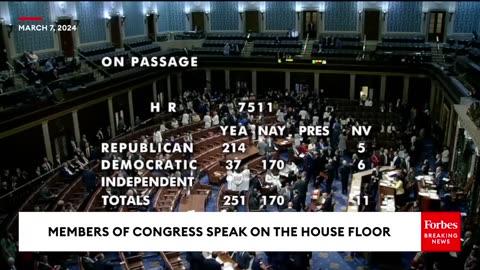 BREAKING- 37 Democrats Join Republicans To Pass The Laken Riley Act In The House