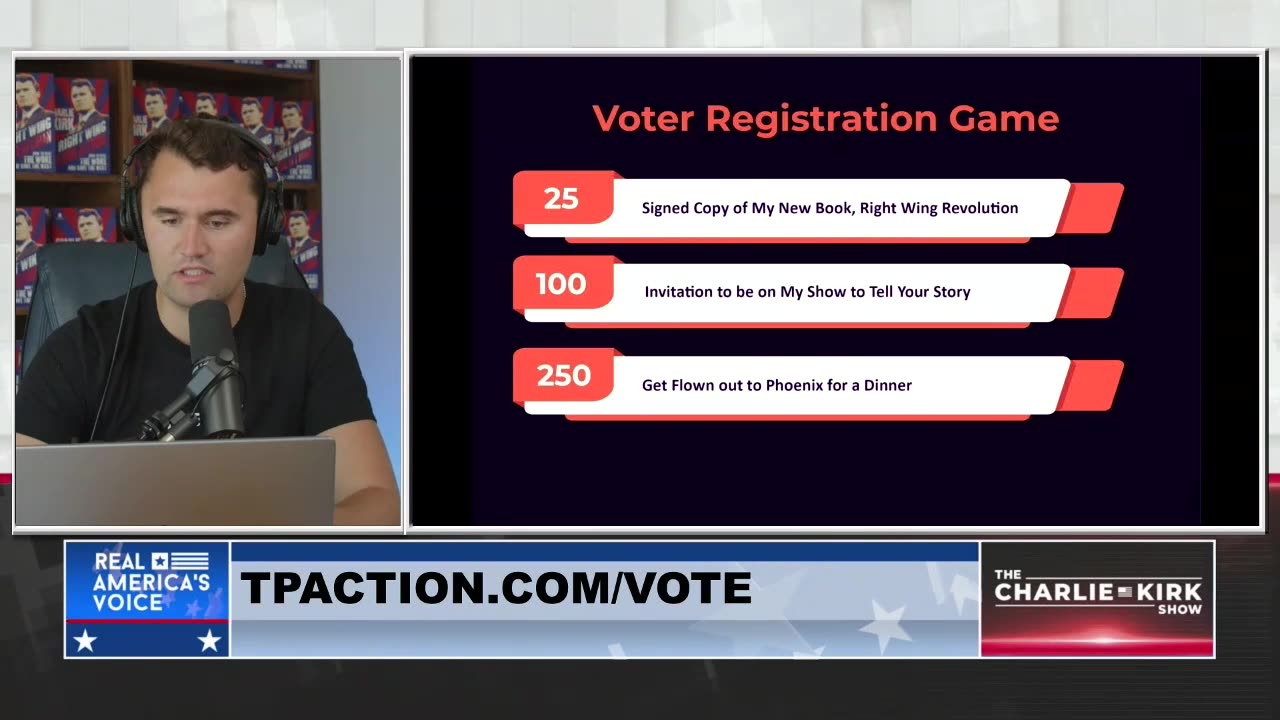 Calling On Grassroots Warriors: Trump Needs Your Help! Register Voters, Win A Trip to Visit Charlie!