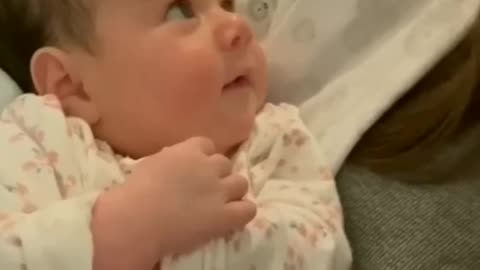 Baby talking