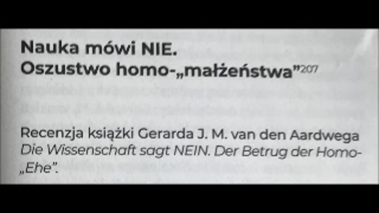 9 KS DARIUSZ OKO LAWENDOWA NAUKA MÓWI NIE .OSZUSTWO HOMO-MAŁŻEŃSTWA