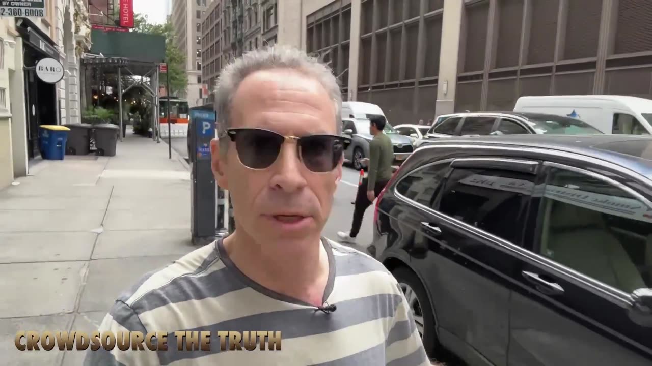 Jason Goodman called the NYPD about suspicious activity with a sketchy man holding a baby.