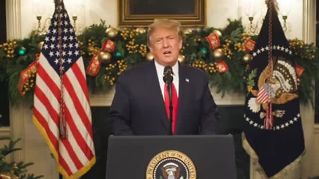 President Trump lays it out for the people