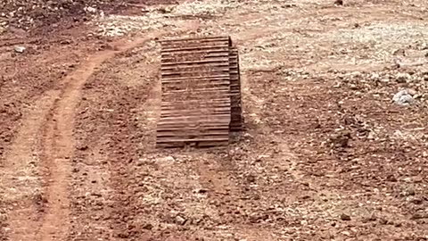 Runaway Excavator Track