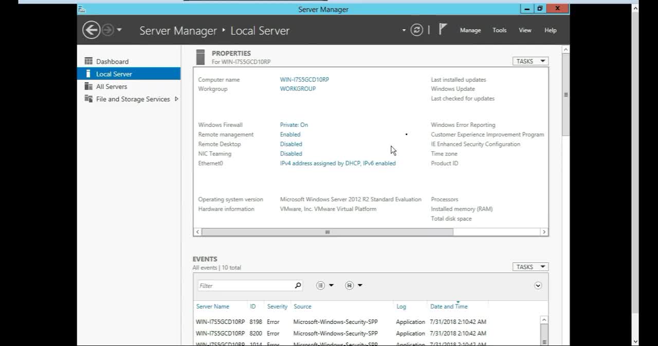 How to setup an IP in Windows server #getajobinit #getajobintech