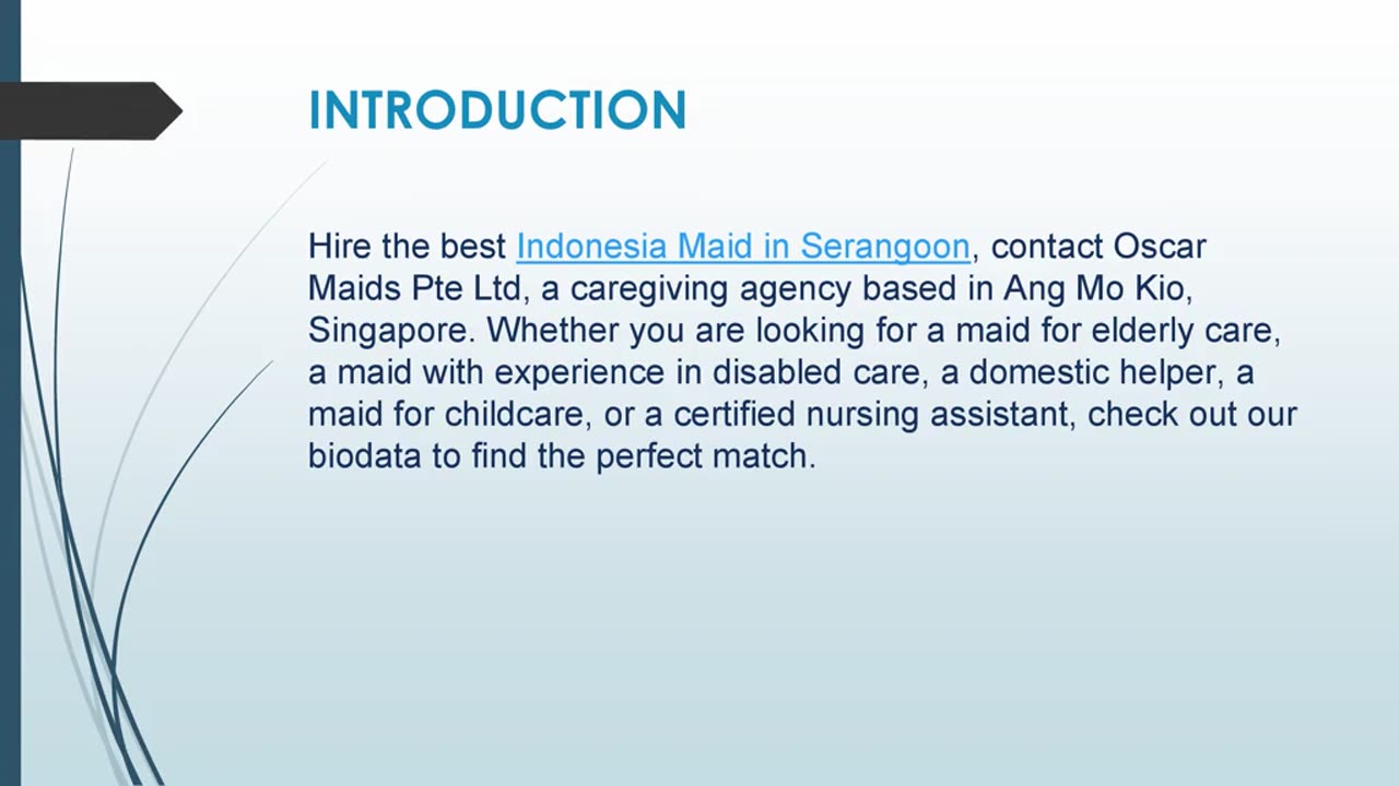 Hire the best Indonesia Maid in Serangoon