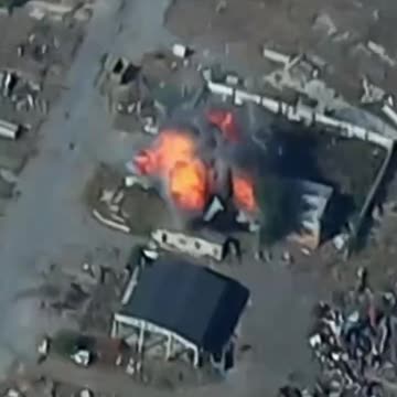 Airstrike Vaporizes Building Used By Russian Missile Forces in Kursk