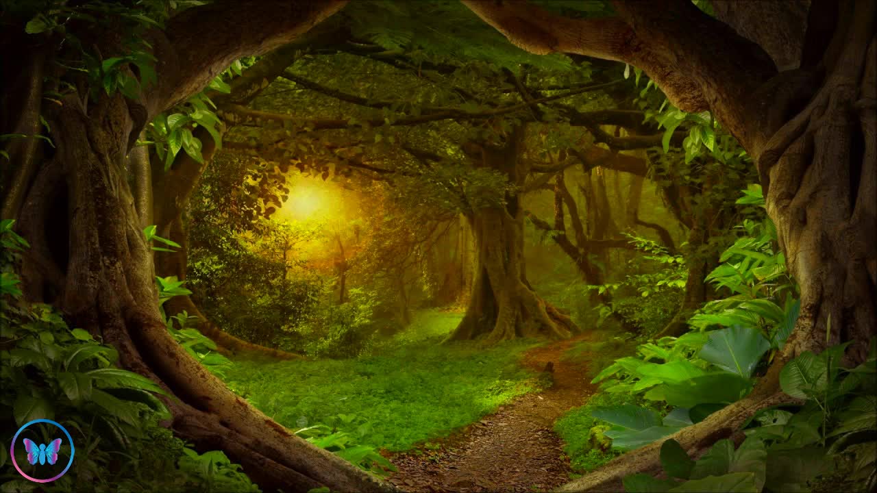 Relaxation Station - 8 Hours of Relaxing Celtic Music and Sounds - Raindrops Background