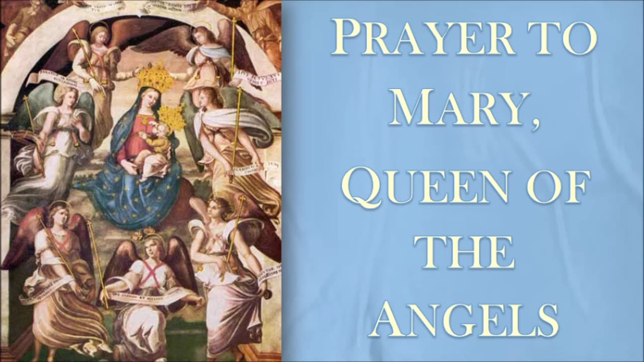 PRAYER TO MARY, QUEEN OF THE ANGELS- PRAYER AGAINST DEMONS FROM FULLY APPROVED APPARTITON