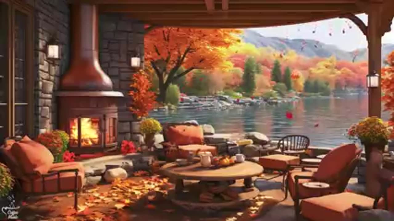 _Sweet Autumn Jazz Music to Study, Work Cozy Fall Coffee Shop Ambience . Smooth Piano Jazz Music