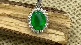 Buy natural Diamond halo pendants for sale